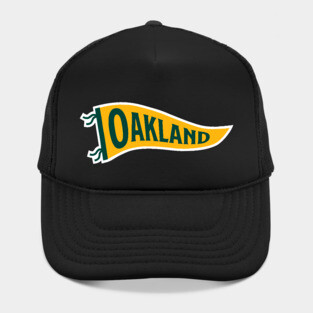 Oakland Pennant - Green 2 Hat