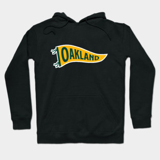 Oakland Pennant - Green 2 Hoodie
