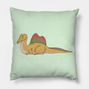 Loafing Spinosaurus Pillow