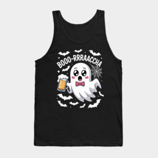Funny Booo-Rrraaccha Borracha Party Halloween Tank Top