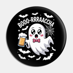 Funny Booo-Rrraaccha Borracha Party Halloween Pin