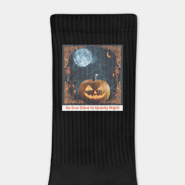 Ga Gue Glow in Spooky Night – Hmong Spiral Spirit Pumpkin by Pimcolle