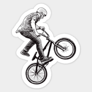 BMX rider Sticker