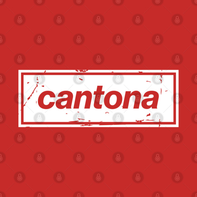 Cantona - The United Football Icon White by Butter Creative