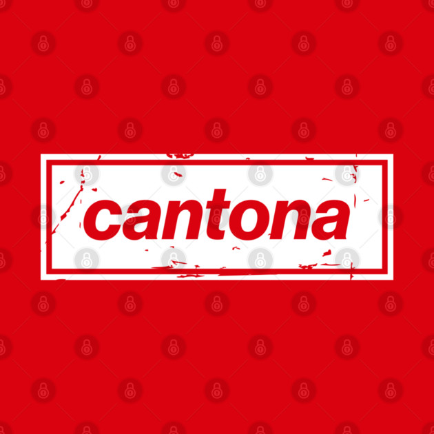 Cantona - The United Football Icon White by Butter Creative
