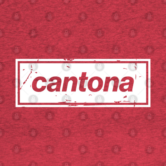 Cantona - The United Football Icon White by Butter Creative