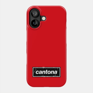 Cantona - The United Football Icon Black Phone Case