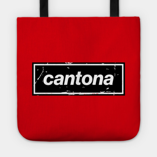 Cantona - The United Football Icon Black Tote by Butter Creative