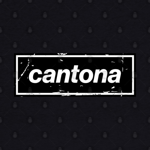 Cantona - The United Football Icon Black by Butter Creative