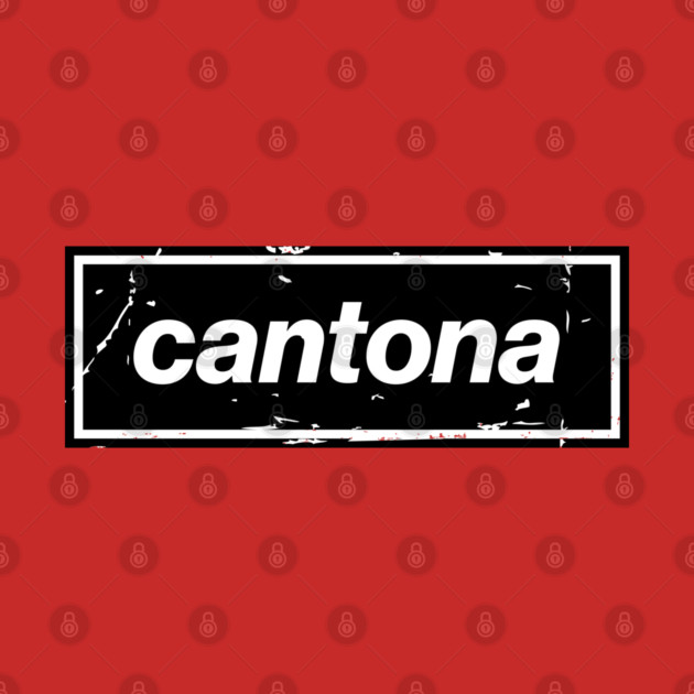 Cantona - The United Football Icon Black by Butter Creative