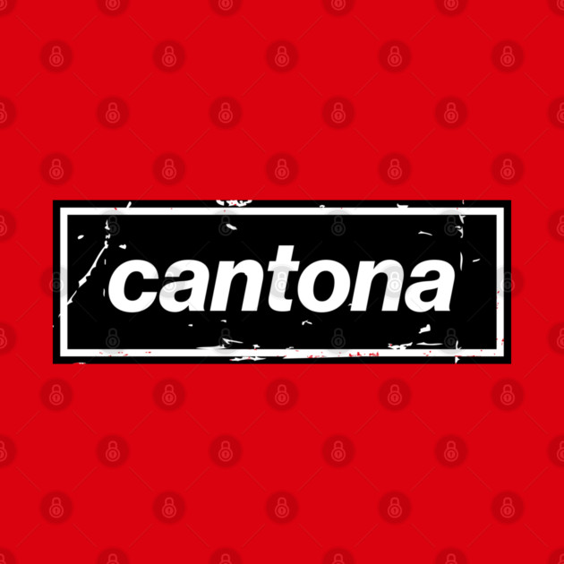 Cantona - The United Football Icon Black by Butter Creative