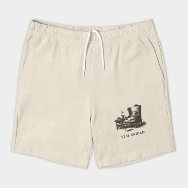 Cozy Reading Nook Invitation to Stay Awhile by TuncGK