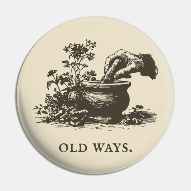 Traditional Mortar and Pestle Old Ways Illustration Pin by TuncGK