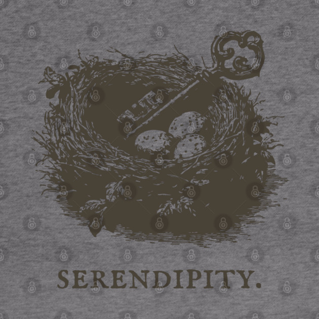 Serendipity Key in a Bird's Nest Illustration by TuncGK