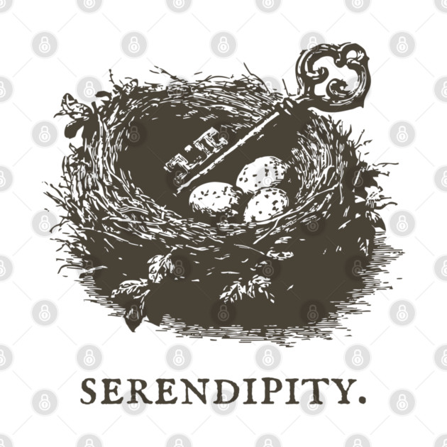 Serendipity Key in a Bird's Nest Illustration by TuncGK