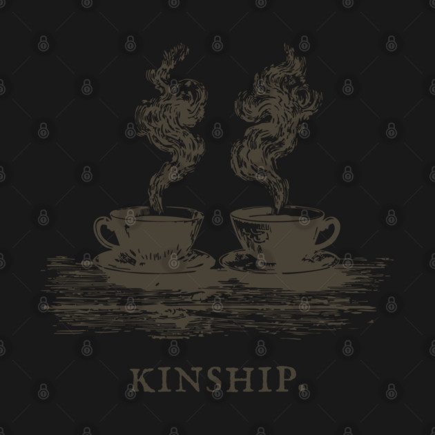 Cozy Kinship Two Cups of Coffee Illustration by TuncGK