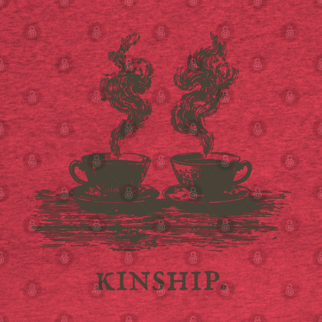 Cozy Kinship Two Cups of Coffee Illustration by TuncGK