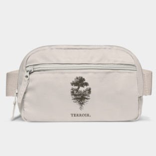 Terroir Tree and Roots Landscape Illustration Bag