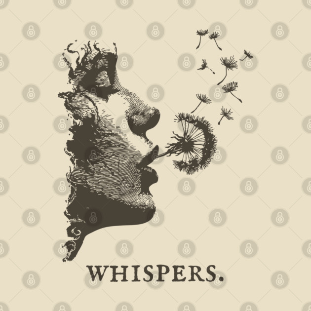 Whispers Dandelion Silhouette Illustration by TuncGK