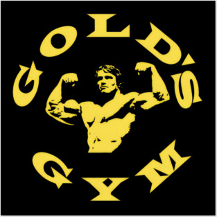 Arnold Schwarzenegger Golds Gym - gatimeta #983 Posters and Art