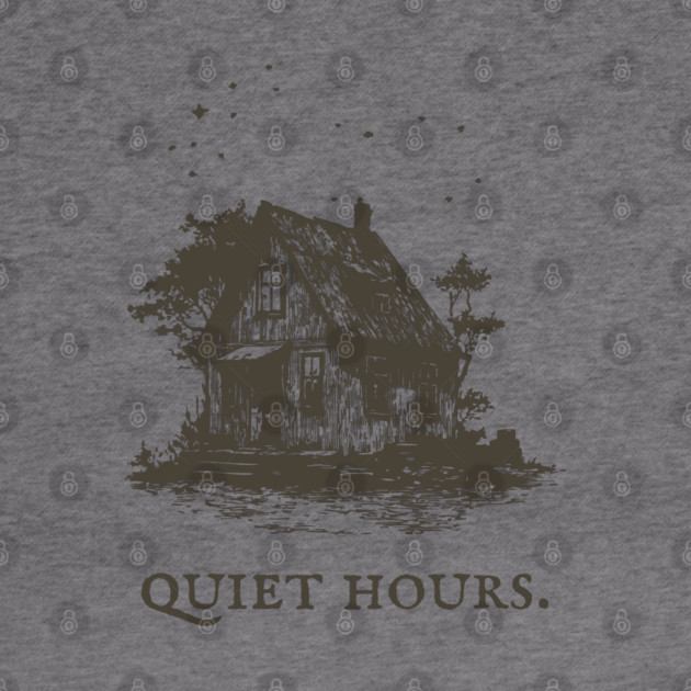 Cozy Cottage Illustration for the Quiet Hours by TuncGK