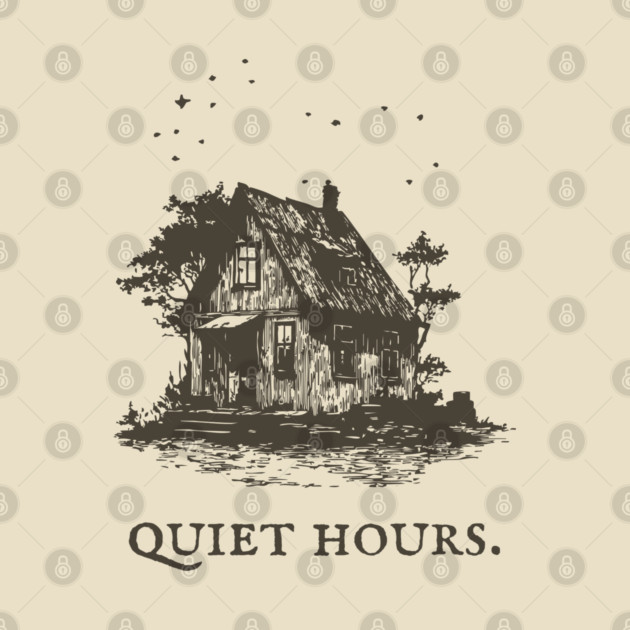 Cozy Cottage Illustration for the Quiet Hours by TuncGK