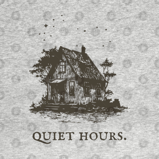 Cozy Cottage Illustration for the Quiet Hours by TuncGK