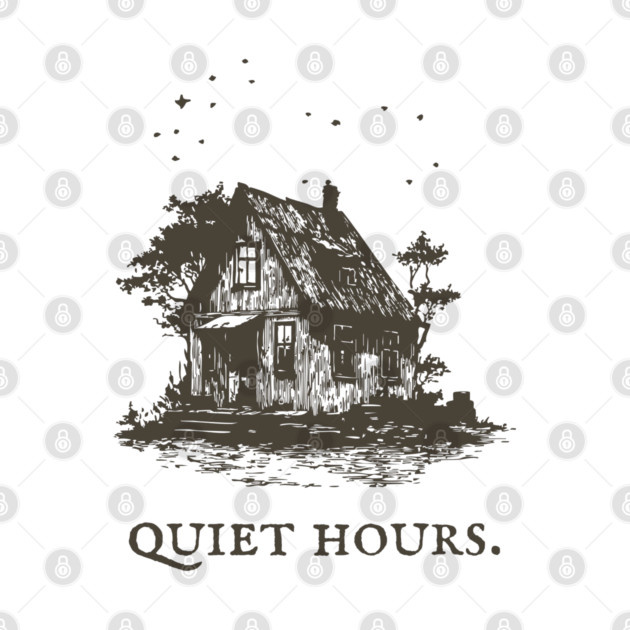 Cozy Cottage Illustration for the Quiet Hours by TuncGK