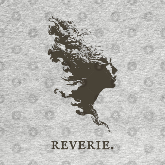 Reverie Silhouette of a Dreamer Illustration by TuncGK