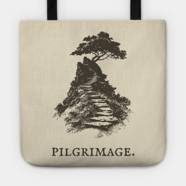 A Sacred Pilgrimage to a Solitary Tree Tote by TuncGK