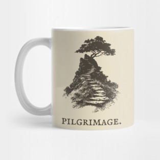A Sacred Pilgrimage to a Solitary Tree Mug