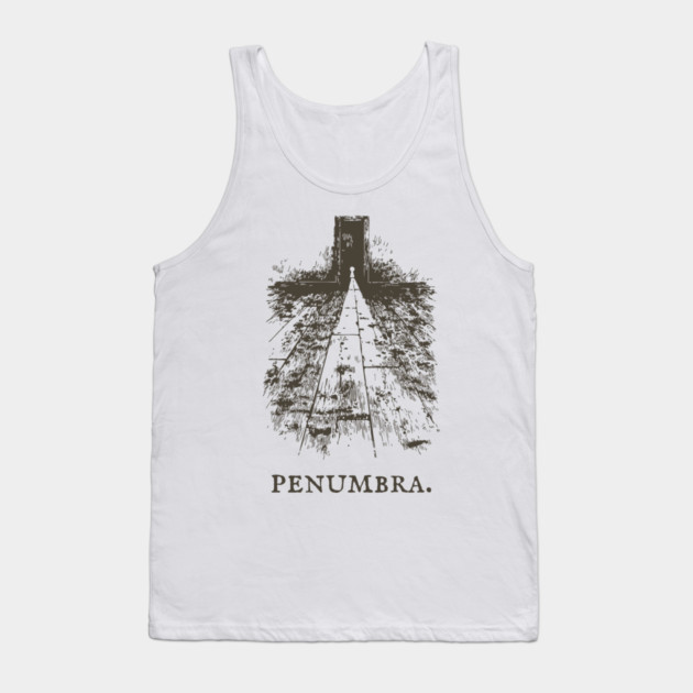 Penumbra Moody Light and Shadow Illustration Tank Top by TuncGK