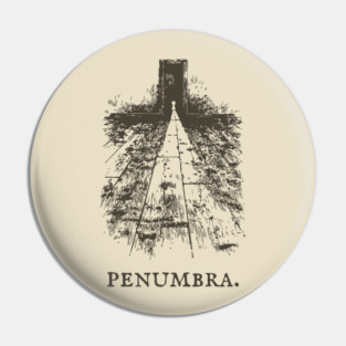 Penumbra Moody Light and Shadow Illustration Pin