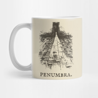 Penumbra Moody Light and Shadow Illustration Mug