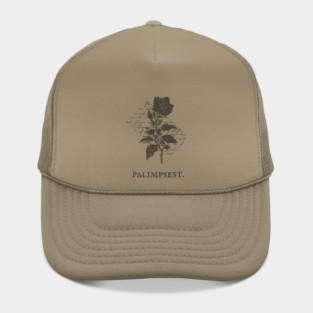 Palimpsest Layered History Botanical Illustration Hat