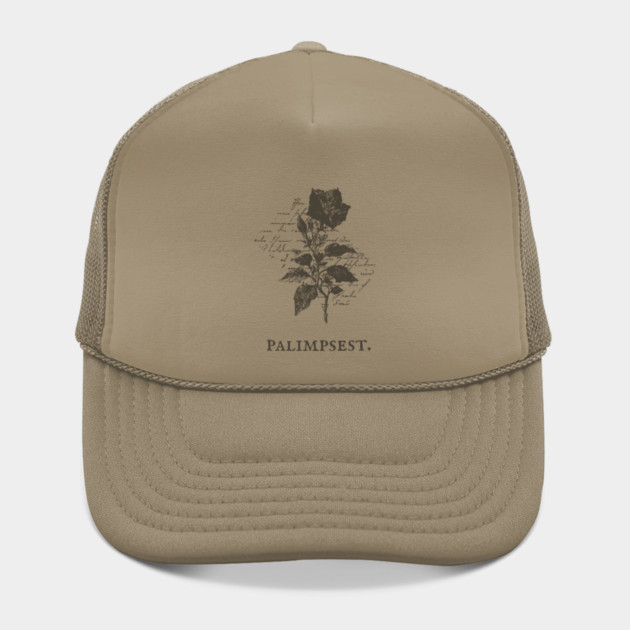 Palimpsest Layered History Botanical Illustration by TuncGK