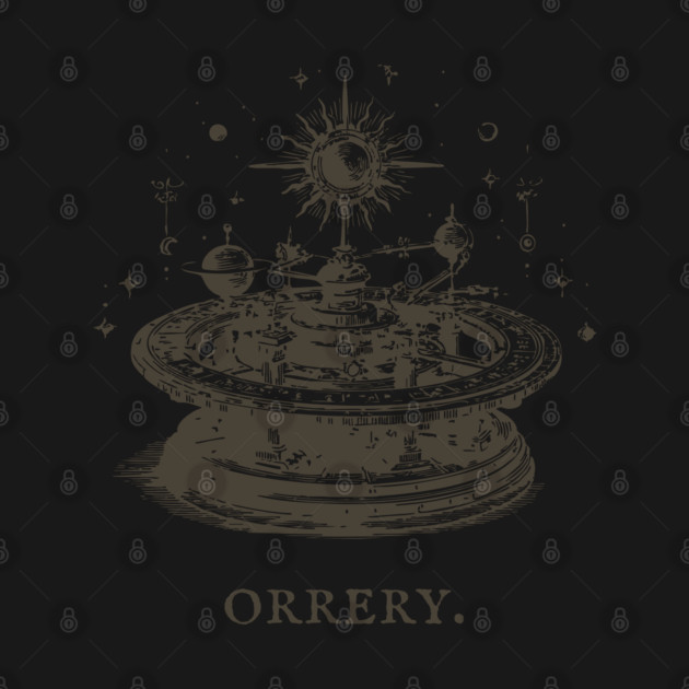 Vintage Orrery Mechanical Model of the Solar System by TuncGK