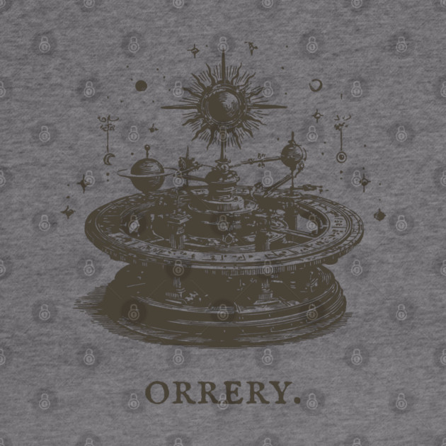 Vintage Orrery Mechanical Model of the Solar System by TuncGK