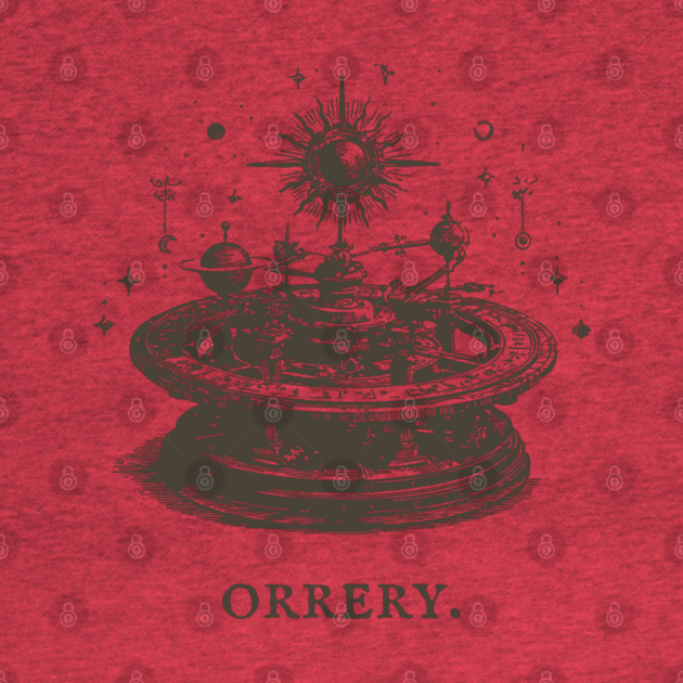 Vintage Orrery Mechanical Model of the Solar System by TuncGK