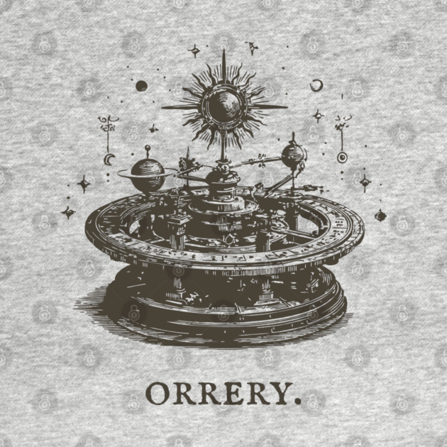 Vintage Orrery Mechanical Model of the Solar System by TuncGK