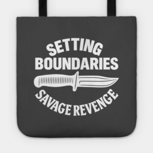 Savage Revenge (White Edition) Tote