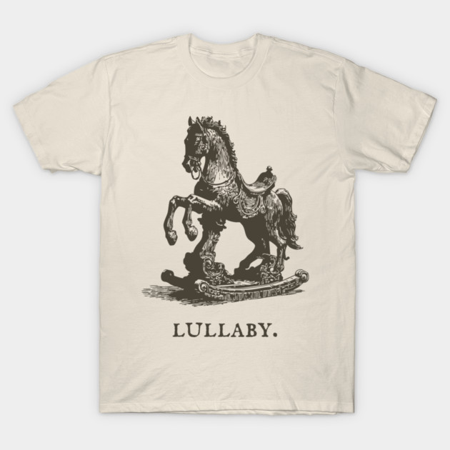 Antique Rocking Horse Lullaby Illustration T-Shirt by TuncGK