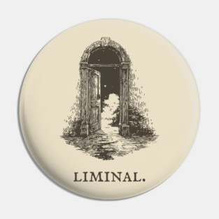 Liminal Doorway to a Starry World Pin