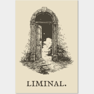 Liminal Doorway to a Starry World Posters and Art
