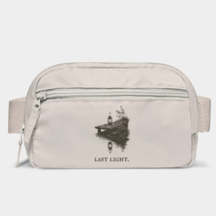 Last Light Lantern on a Dock Illustration Bag
