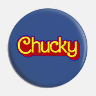 Chucky (a la Barbie) Pin