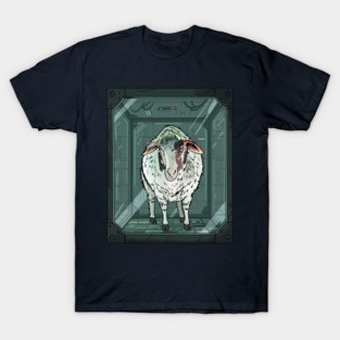 Sheep Host of Ocellus – Alien Earth Parasite Design T-Shirt