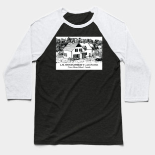 L.M. Montgomery's Cavendish - PEI Baseball T-Shirt