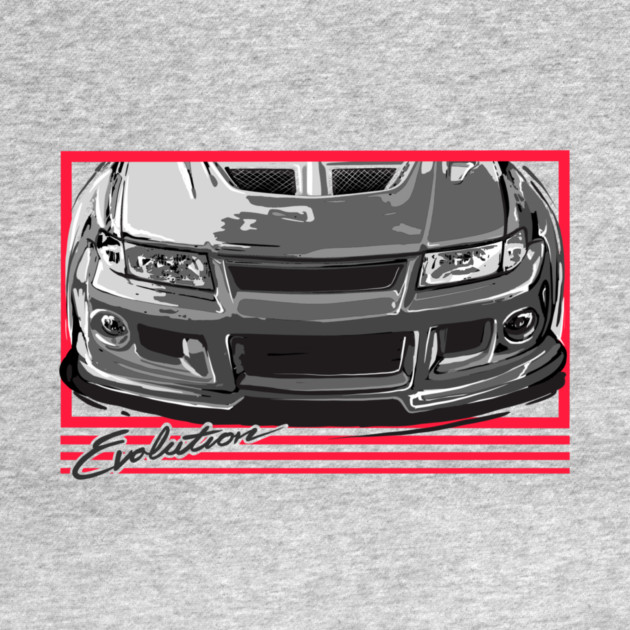 Mitsubishi Lancer evolution Rally JDM Car by monsalveautos