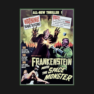 Frankenstein Meets the Space Monster T-Shirt